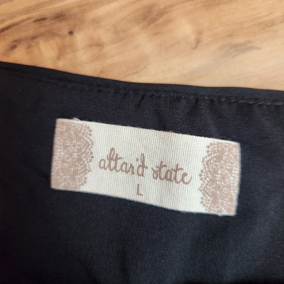 Altar'd State Star Sequin Mini Skirt Size L - Picture 3 of 9